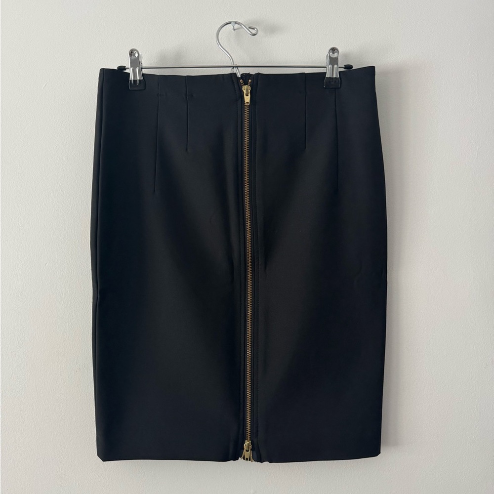 RW&CO Zip-Back Black Skirt